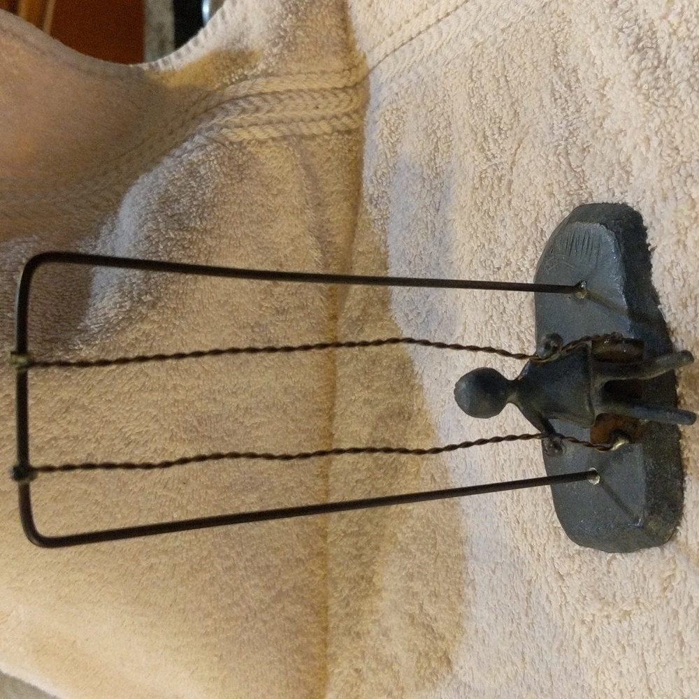 Pewter People Girl Swinging Figurine